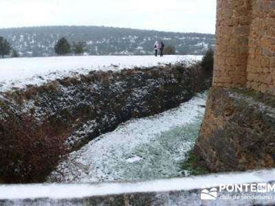 Villa de Pedraza y el Cañón del Río Cega; senderismo soria